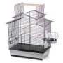 Duvoplus Bird cage and accessories Iza 3 gray and black 58x38x65 cm by Duvoplus, Feet and bird cages - Ref: Foro24-445531, Pr...