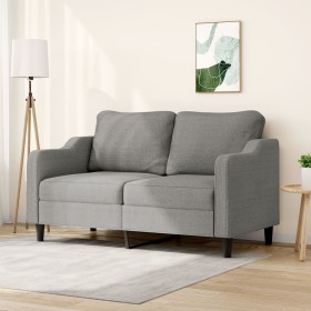 2-seater sofa in dark gray fabric 140 cm by vidaXL, Sofas - Ref: Foro24-348946, Price: 233,99 €, Discount: %