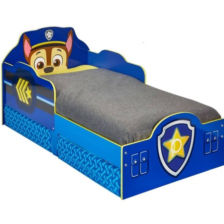 Paw Patrol Children's bed with drawers 145x68x77 cm blue WORL268007 by Paw Patrol, Cribs and beds for children - Ref: Foro24-...