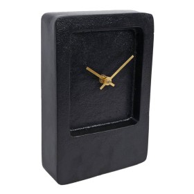 Gifts Amsterdam Table clock Liverpool black aluminum 14.5x5x21.5 cm by Gifts Amsterdam, Desk and shelf clocks - Ref: Foro24-4...