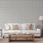 DUTCH WALLCOVERINGS Papel pintado Geometric blanco y negro de DUTCH WALLCOVERINGS, Papel pintado - Ref: Foro24-442590, Precio...