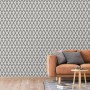 DUTCH WALLCOVERINGS Black and white Geometric wallpaper by DUTCH WALLCOVERINGS, Painted paper - Ref: Foro24-442590, Price: 39...