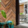 WallArt Tablones de aspecto madera de roble Barnwood marrón ámbar de WallArt, Recubrimiento de paredes - Ref: Foro24-442555, ...