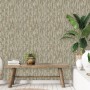 DUTCH WALLCOVERINGS Grüne und beige Phoenix-Tapete von DUTCH WALLCOVERINGS, Bemaltes Papier - Ref: Foro24-442596, Preis: 24,3...