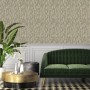 DUTCH WALLCOVERINGS Green and beige Phoenix wallpaper by DUTCH WALLCOVERINGS, Painted paper - Ref: Foro24-442596, Price: 24,3...