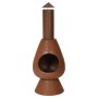 ProGarden Chimenea con tubo Ambient color óxido 110 cm de ProGarden, Chimeneas - Ref: Foro24-442170, Precio: 132,76 €, Descue...