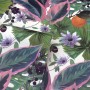 DUTCH WALLCOVERINGS Papel pintado Passion Flower blanco y verde de DUTCH WALLCOVERINGS, Papel pintado - Ref: Foro24-442611, P...