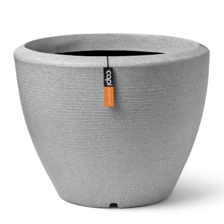 Capi Conical shaped flower pot under Arc Granite ivory 60x48 cm by Capi, Pots and planters - Ref: Foro24-442109, Price: 150,2...