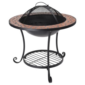 ProGarden Brazier with mosaic 58x44 cm by ProGarden, Chimneys - Ref: Foro24-442212, Price: 115,99 €, Discount: %