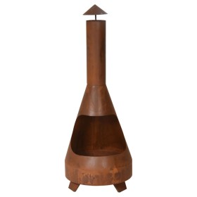 ProGarden Chimenea con tubo Charming color óxido 118 cm de ProGarden, Chimeneas - Ref: Foro24-442168, Precio: 161,99 €, Descu...