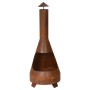 ProGarden Fireplace with Charming pipe rust color 118 cm by ProGarden, Chimneys - Ref: Foro24-442168, Price: 161,49 €, Discou...