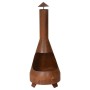 ProGarden Chimenea con tubo Charming color óxido 118 cm de ProGarden, Chimeneas - Ref: Foro24-442168, Precio: 161,49 €, Descu...