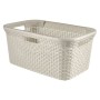 Curver Laundry Basket Style Vintage White 45 L by Curver, Laundry baskets - Ref: Foro24-443860, Price: 48,99 €, Discount: %