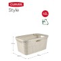 Curver Laundry Basket Style Vintage White 45 L by Curver, Laundry baskets - Ref: Foro24-443860, Price: 48,99 €, Discount: %