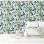 DUTCH WALLCOVERINGS Blaue und grüne exotische Gartentapete von DUTCH WALLCOVERINGS, Bemaltes Papier - Ref: Foro24-442606, Pre...