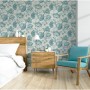 DUTCH WALLCOVERINGS Krisha weiße und blaue Tapete von DUTCH WALLCOVERINGS, Bemaltes Papier - Ref: Foro24-442605, Preis: 33,36...