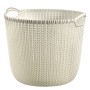 Curver Round Knit Storage Basket L Cream White by Curver, Storage baskets - Ref: Foro24-443843, Price: 42,99 €, Discount: %