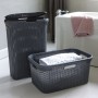 Curver Style Anthracite Gray Laundry Basket Set with Lid 2x40 L by Curver, Laundry baskets - Ref: Foro24-443861, Price: 79,99...