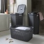 Curver Style Anthracite Gray Laundry Basket Set with Lid 2x40 L by Curver, Laundry baskets - Ref: Foro24-443861, Price: 79,99...