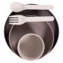 Bo Jungle 5-Piece CPLA Gray Baby Tableware by Bo Jungle, Breastfeeding and feeding - Ref: Foro24-442936, Price: 20,30 €, Disc...