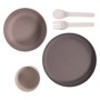 Bo Jungle 5-Piece CPLA Gray Baby Tableware by Bo Jungle, Breastfeeding and feeding - Ref: Foro24-442936, Price: 20,30 €, Disc...