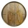 Gifts Amsterdam Chicago wall clock wood and gold metal 50 cm by Gifts Amsterdam, Wall clocks - Ref: Foro24-442138, Price: 70,...