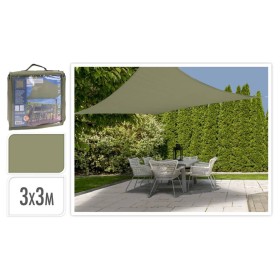 ProGarden Green square awning 3x3 m by ProGarden, Umbrellas - Ref: Foro24-442199, Price: 31,99 €, Discount: %