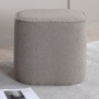 Venture Home Gray Piff Plush Pouf 44x44x41 cm by Venture Home, Ottomans - Ref: Foro24-444788, Price: 84,62 €, Discount: %