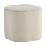 Venture Home Piff White Velvet Pouf 44x44x41 cm by Venture Home, Ottomans - Ref: Foro24-444787, Price: 80,39 €, Discount: %