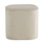 Venture Home Piff White Velvet Pouf 44x44x41 cm by Venture Home, Ottomans - Ref: Foro24-444787, Price: 80,39 €, Discount: %