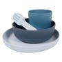 Bo Jungle 5-piece CPLA blue baby tableware by Bo Jungle, Breastfeeding and feeding - Ref: Foro24-442938, Price: 28,27 €, Disc...