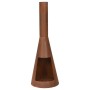 Ambiance Chimenea con tubo Ambient color óxido 100 cm de Ambiance, Chimeneas - Ref: Foro24-442166, Precio: 94,45 €, Descuento: %