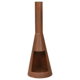 Ambiance Chimenea con tubo Ambient color óxido 100 cm de Ambiance, Chimeneas - Ref: Foro24-442166, Precio: 94,99 €, Descuento: %