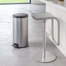 Curver Deco Pedal Bin Round Silver 30L by Curver, Garbage cans and trash cans - Ref: Foro24-443831, Price: 76,99 €, Discount: %