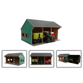 Kids Globe Farm shed toy for 3 toy vehicles 1:16 by Kids Globe, Children's parks - Ref: Foro24-442151, Price: 81,99 €, Discou...