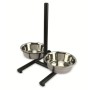 Pets Collection Comedero bebedero de perro altura ajustable acero inox de Pets Collection, Cuencos, comederos, y bebederos pa...