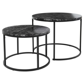 H&S Collection Side Table Set 2 Pieces Black by H&S Collection, Side tables - Ref: Foro24-445859, Price: 80,14 €, Discount: %