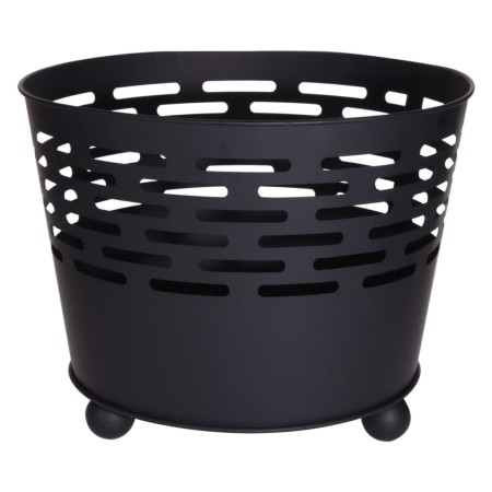 ProGarden Cubo para leña negro 45x35 cm de ProGarden, Chimeneas - Ref: Foro24-443155, Precio: 53,31 €, Descuento: %