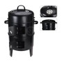 ProGarden Barbacoa de carbón con chimenea y 2 parrillas negro de ProGarden, Barbacoas - Ref: Foro24-445901, Precio: 87,41 €, ...