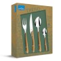 Amefa 16-piece Eclat Nature natural wood cutlery by Amefa, Cutlery sets - Ref: Foro24-443381, Price: 47,99 €, Discount: %