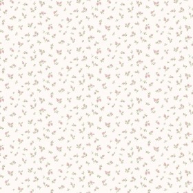 Noordwand Wallpaper Blooming Garden 6 Little Roses white and pink by Noordwand, Painted paper - Ref: Foro24-444820, Price: 48...