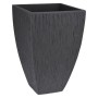 ProGarden Anthracite Gray Lava Fluted Pot 60 cm by ProGarden, Pots and planters - Ref: Foro24-443193, Price: 73,21 €, Discoun...