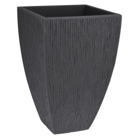 ProGarden Anthracite Gray Lava Fluted Pot 60 cm by ProGarden, Pots and planters - Ref: Foro24-443193, Price: 73,99 €, Discoun...