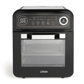 Livoo Black Air Fryer Oven 12 L 1600 W by Livoo, Kitchen appliances - Ref: Foro24-443480, Price: 157,99 €, Discount: %