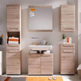 Trendteam Armario de almacenaje Malea color roble San Remo de Trendteam, Tocadores de baño - Ref: Foro24-445404, Precio: 132,...