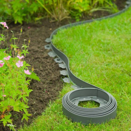 Nature Gray Garden Border 5cmx10m by Nature, Garden edging and edging - Ref: Foro24-442629, Price: 43,99 €, Discount: %