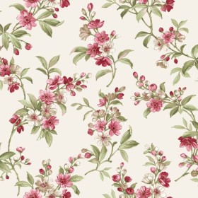 Noordwand Tapete Blooming Garden 6 Blumen rot und grün von Noordwand, Bemaltes Papier - Ref: Foro24-444811, Preis: 45,99 €, R...