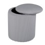 Venture Home Limpen pouf gray corduroy 32x32x40 cm by Venture Home, Ottomans - Ref: Foro24-444805, Price: 55,39 €, Discount: %