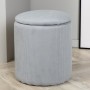 Venture Home Limpen Pouf grauer Cord 32x32x40 cm von Venture Home, Osmanen - Ref: Foro24-444805, Preis: 57,99 €, Rabatt: %