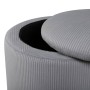 Venture Home Limpen Pouf grauer Cord 32x32x40 cm von Venture Home, Osmanen - Ref: Foro24-444805, Preis: 57,99 €, Rabatt: %